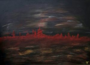 rosso-veneziano-tecnica-mista-50x70-anno-2015