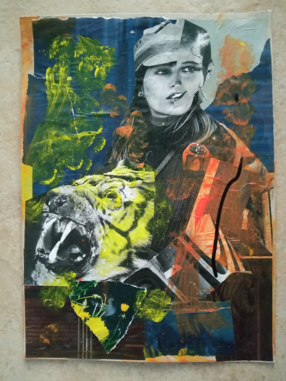Roberto Scala artist strong base in Milan Italy